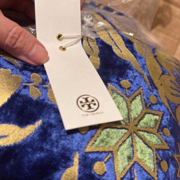 Tory Burch Thelma Floral Print Shift Dress Blue Dahlia size 6 - Picture 14 of 15